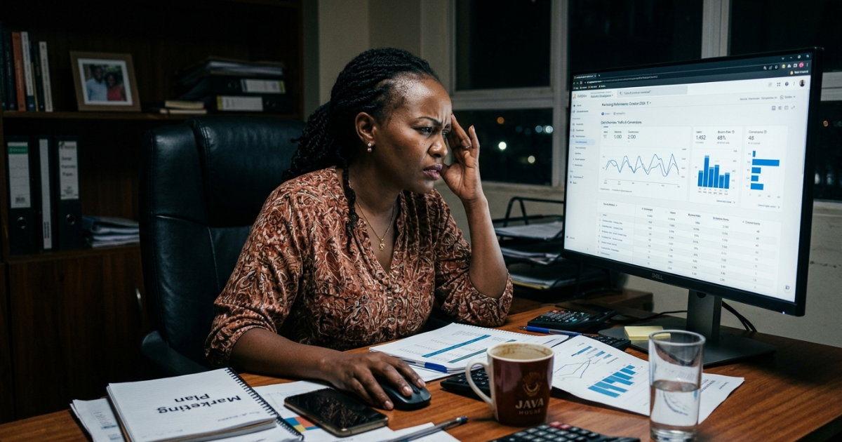 You Have the Data. It Is Not Telling You Whether the Marketing Is Working. Let Us Look at It Together.