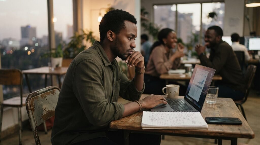 Free website builder: a Nairobi founder weighs building his own business website